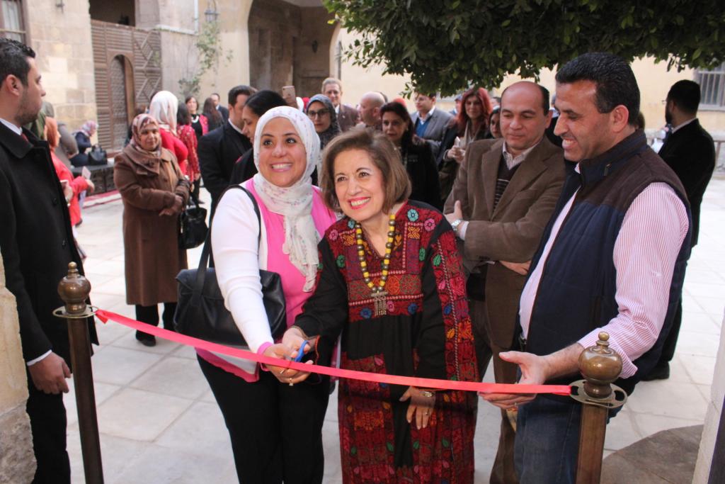 افتتاح معرض قول يا طير في قصر الأمير طاز، يوم 06 آذار/مارس